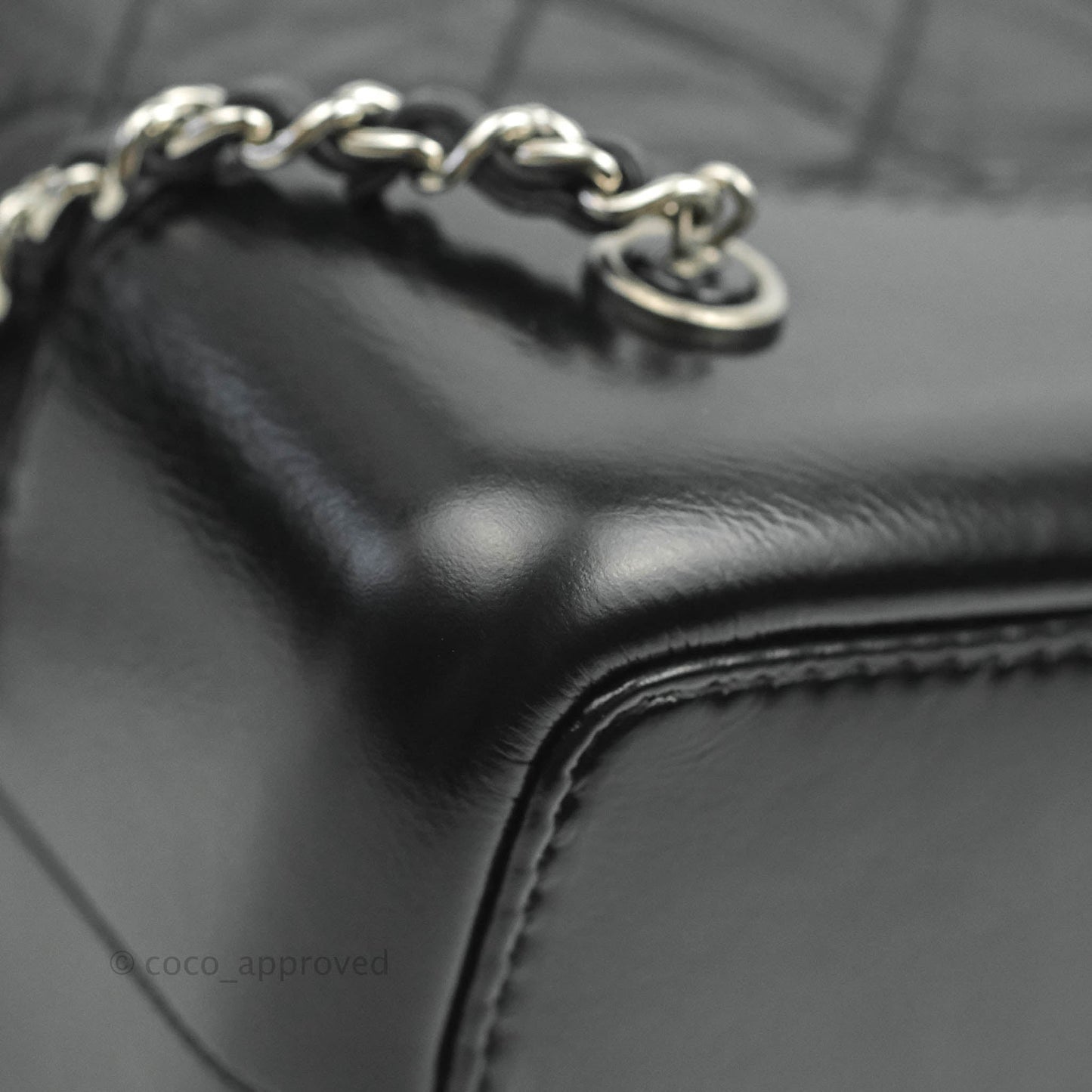 Chanel Small Gabrielle Backpack Black Aged Calfskin