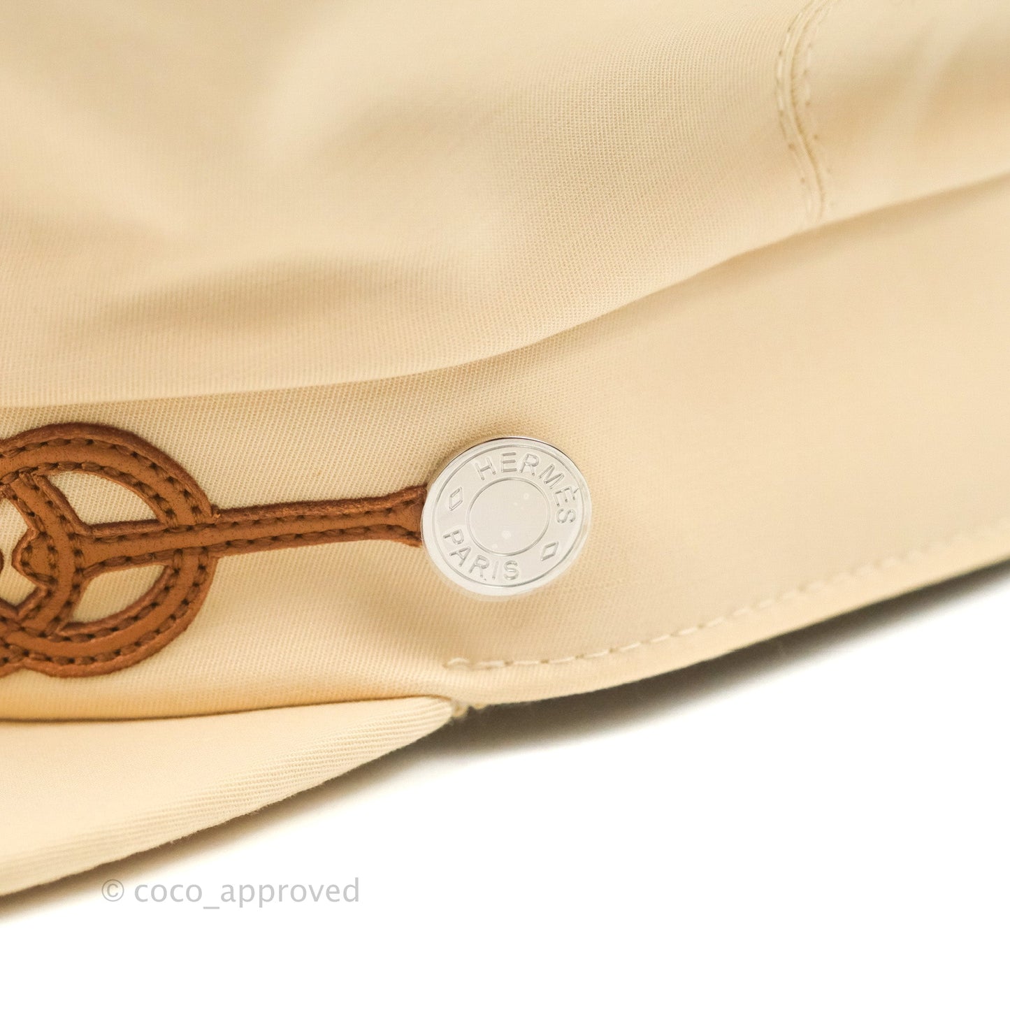 Hermes Cabourg Cliquetis Cap Blanc Crème