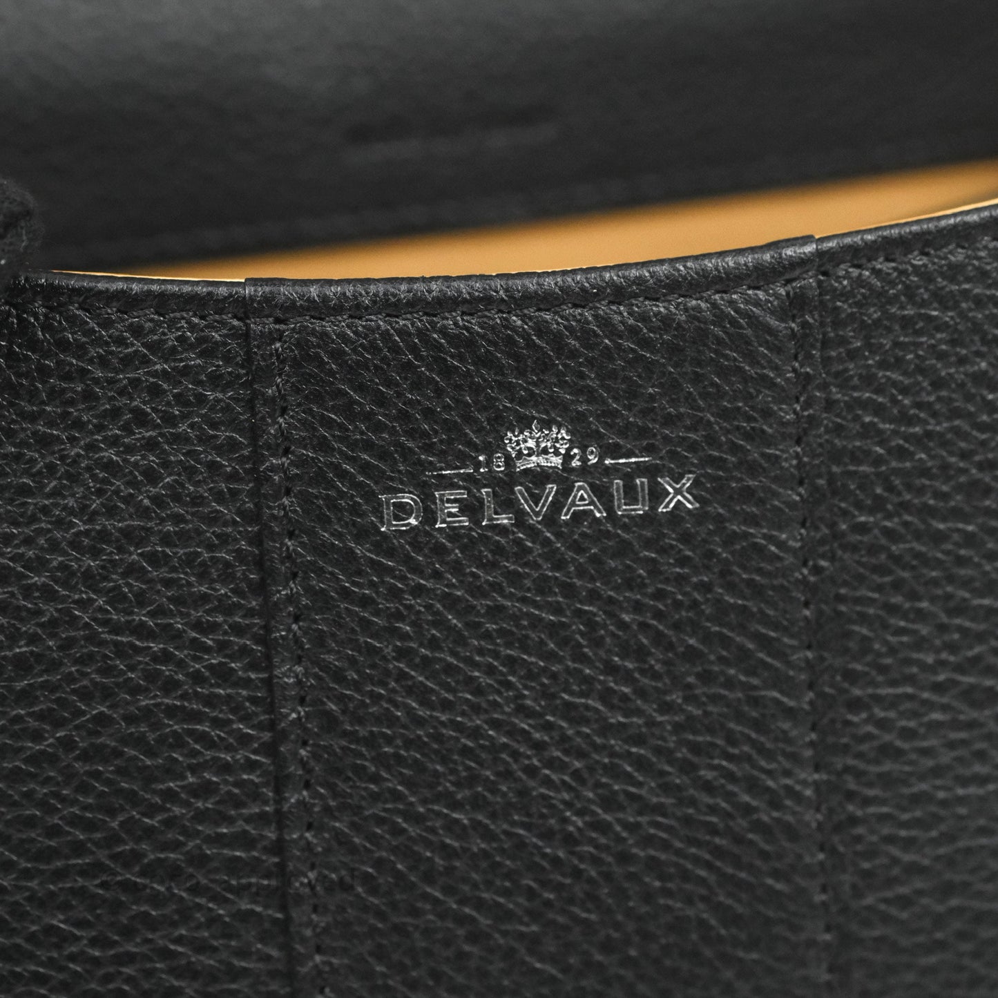 Delvaux Mini Brillant Bag Vegetal Rodeo Calf Silver Hardware