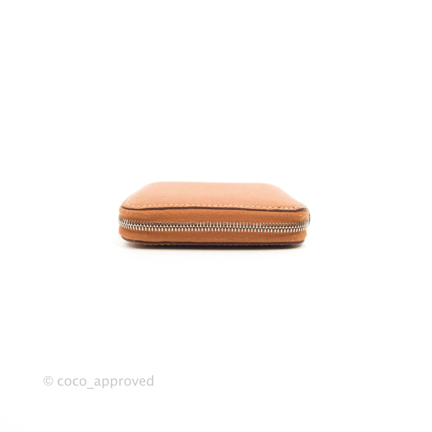 Hermès Silk In Compact Wallet Gold Epsom
