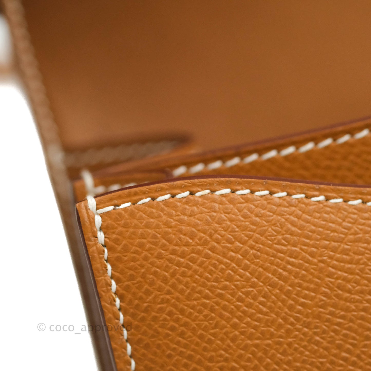 Hermès Constance Mini 18 Gold Epsom Gold Hardware