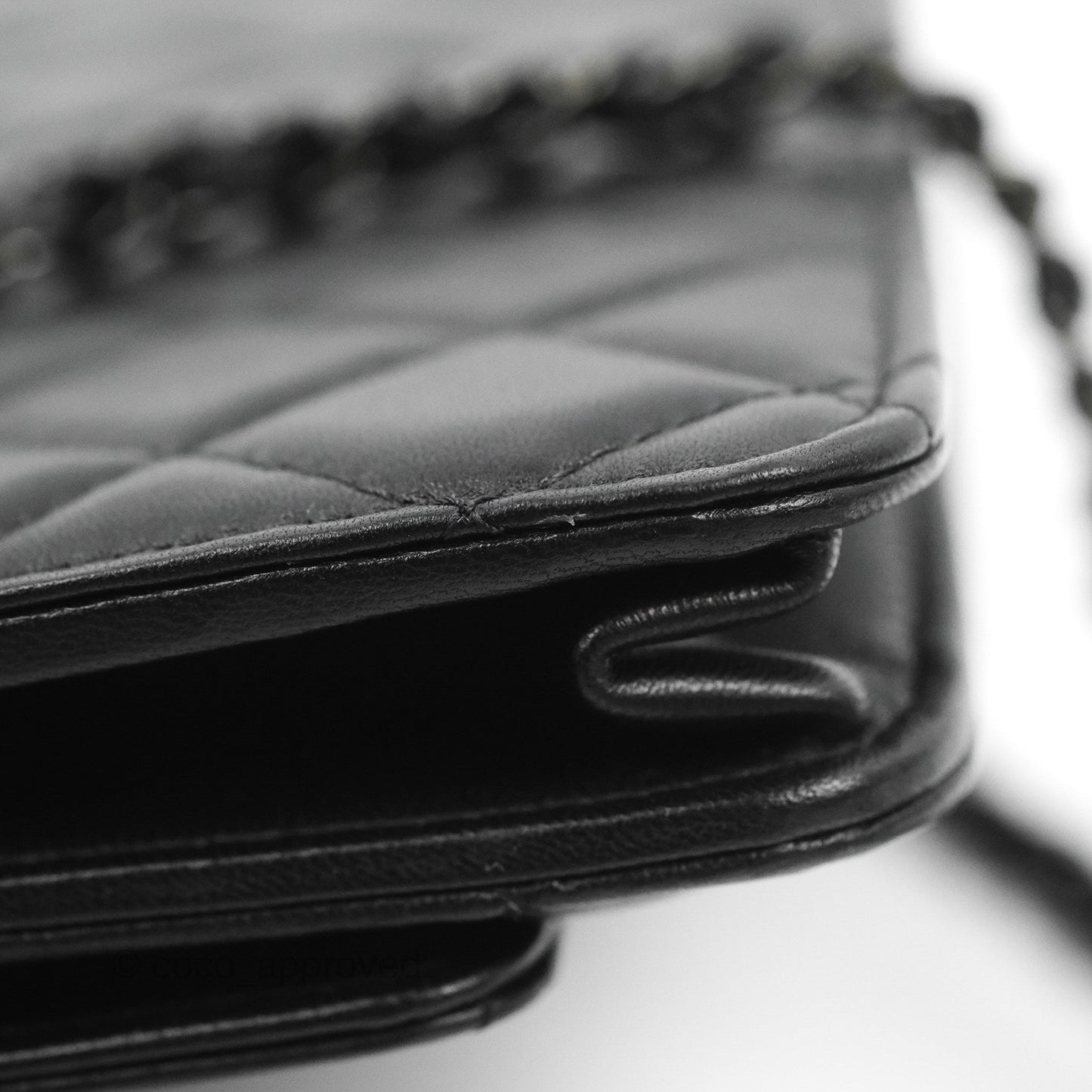 Chanel Trendy CC WOC Black Lambskin So Black Hardware