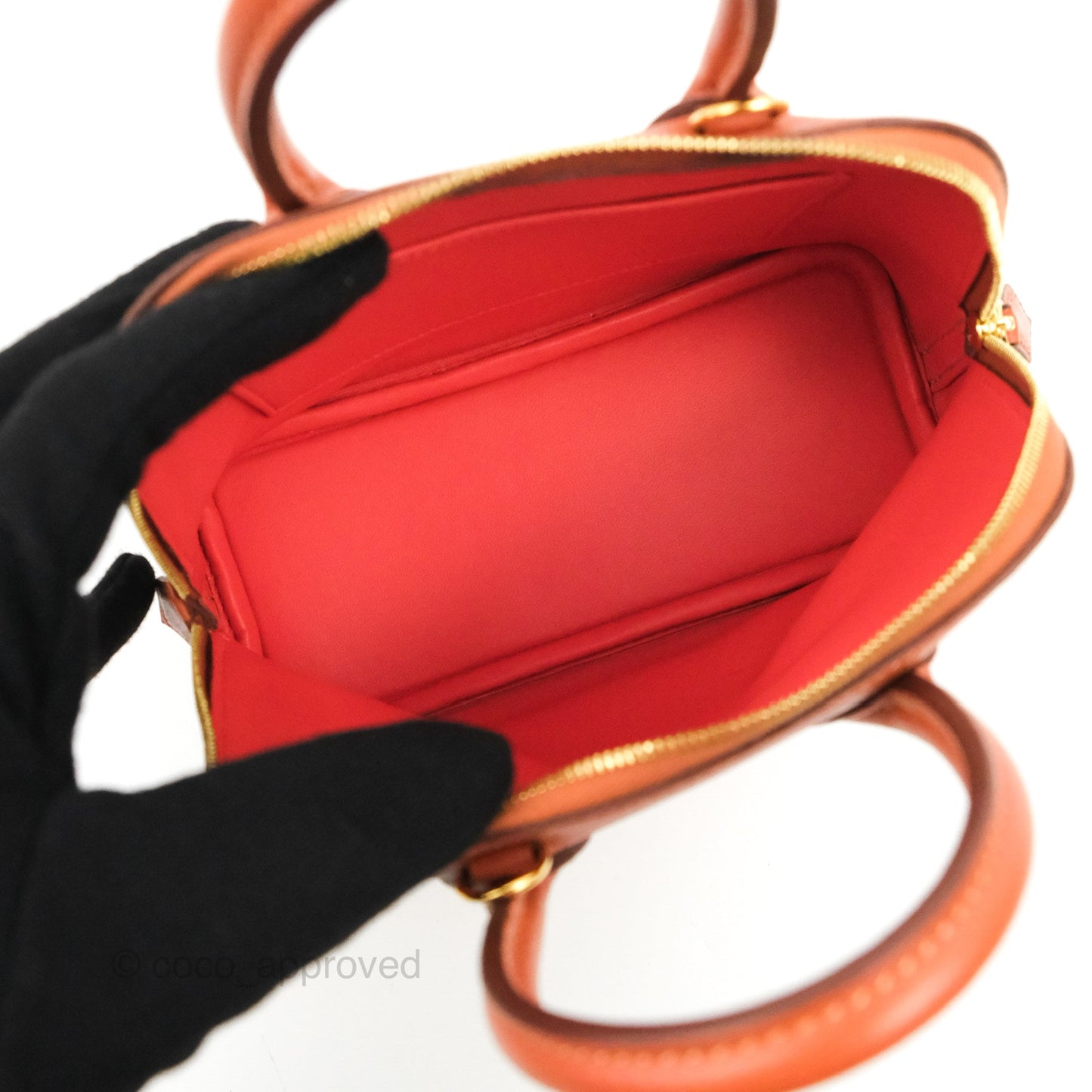 Hermès Bolide Mini 1923 Blush Rose Jaipur Gold Hardware