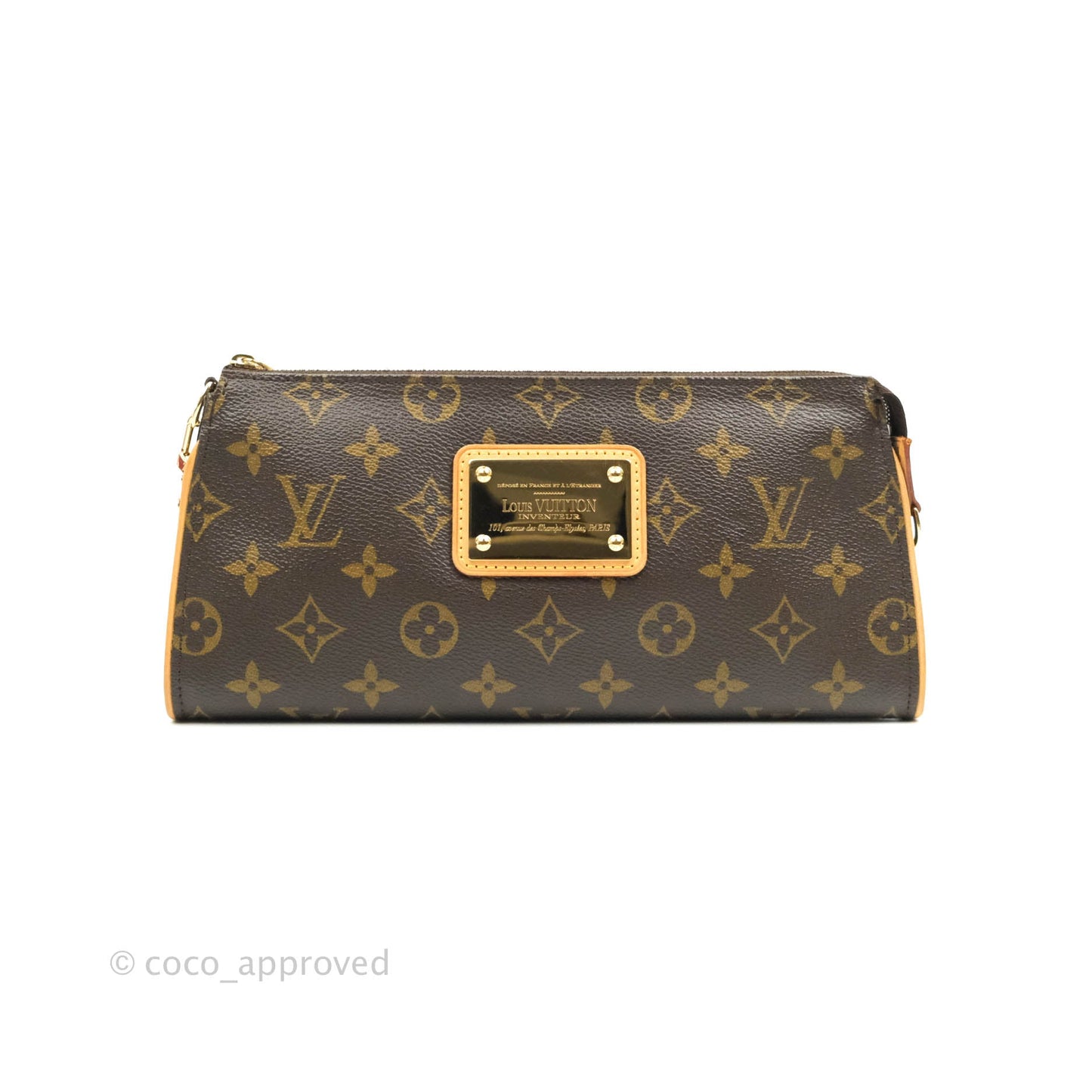 Louis Vuitton Eva Clutch With Strap Monogram Canvas