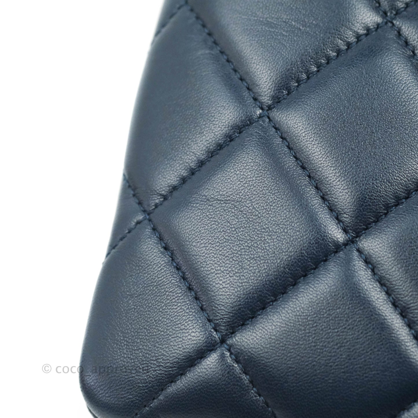 Chanel Small Trendy CC Navy Lambskin Gold Hardware