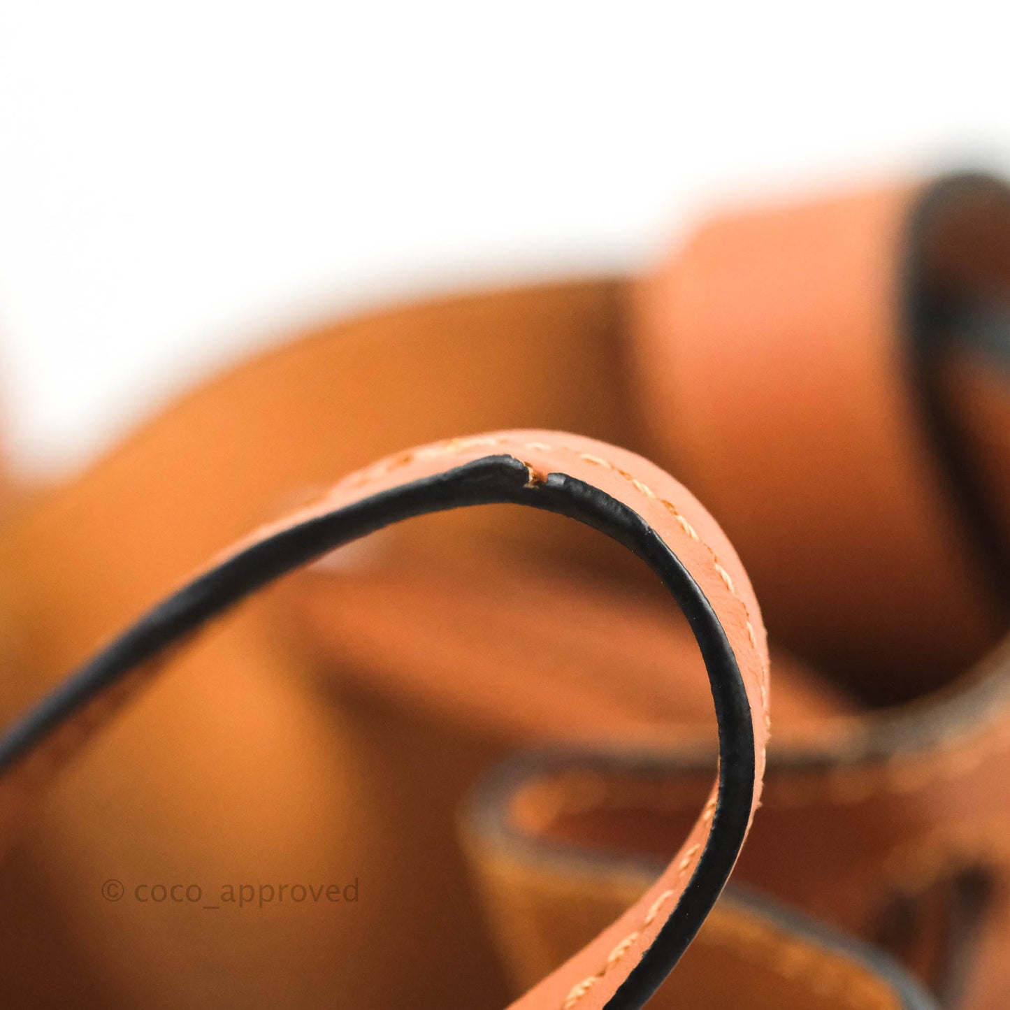 Loewe Small Balloon Bucket Bag Tan Calfskin