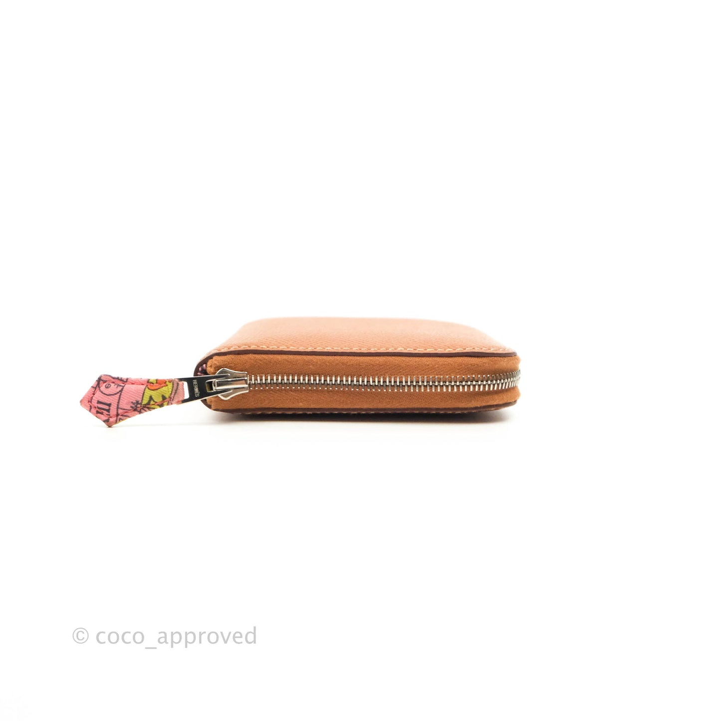 Hermès Silk In Compact Wallet Gold Epsom