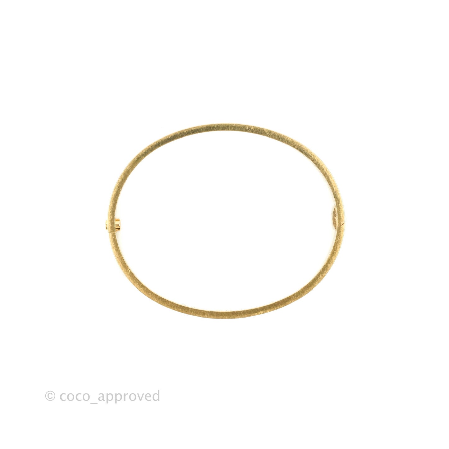 Cartier Small Love Bracelet Rose Gold Size 17