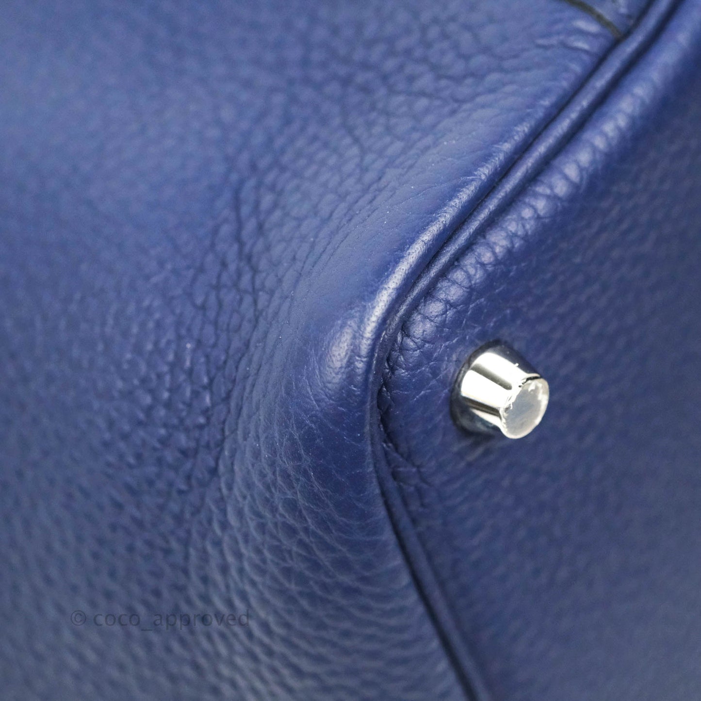 Hermès Picotin Lock 18 PM Bleu Encre Clemence Palladium Hardware