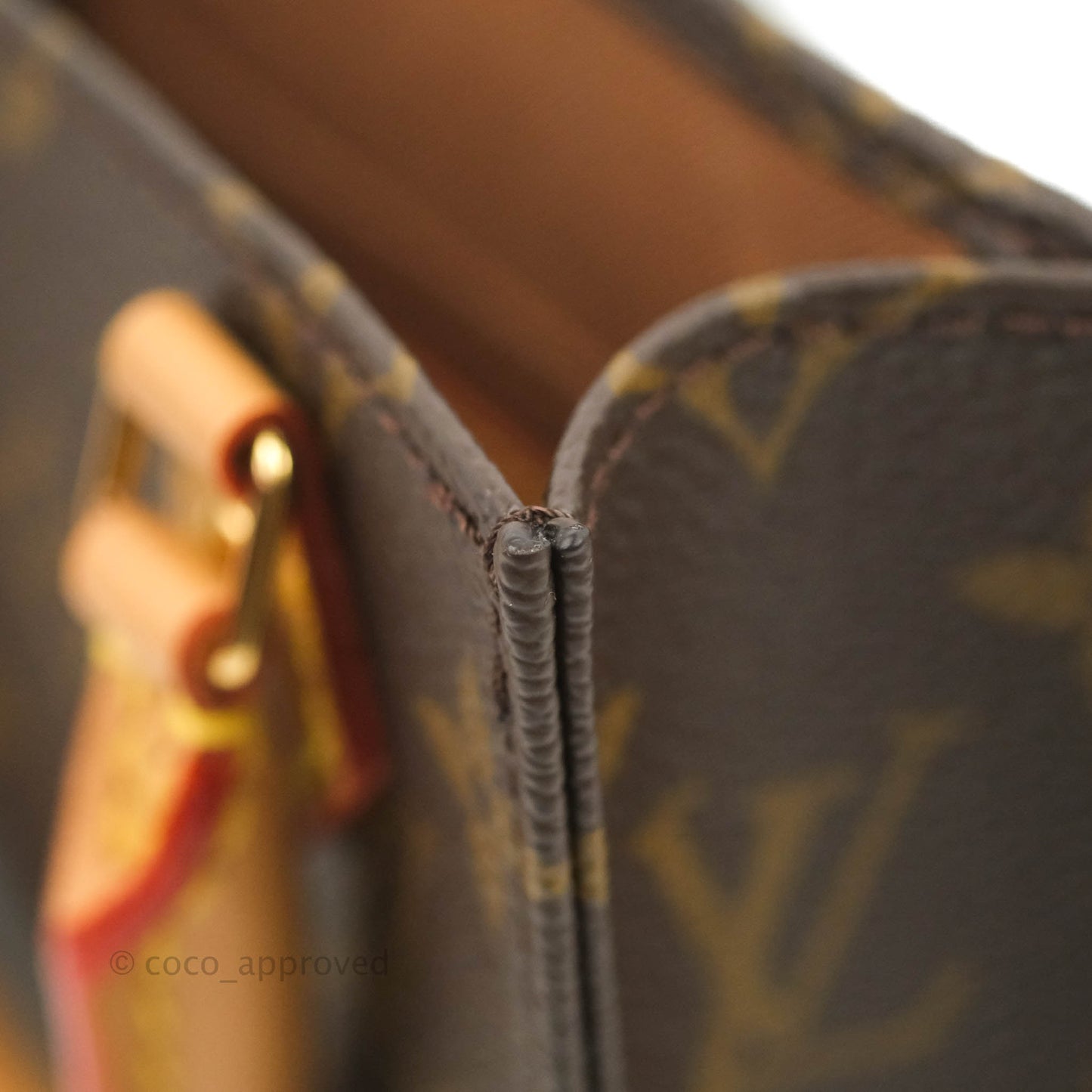 Louis Vuitton Monogram Canvas Petit Sac Plat bag