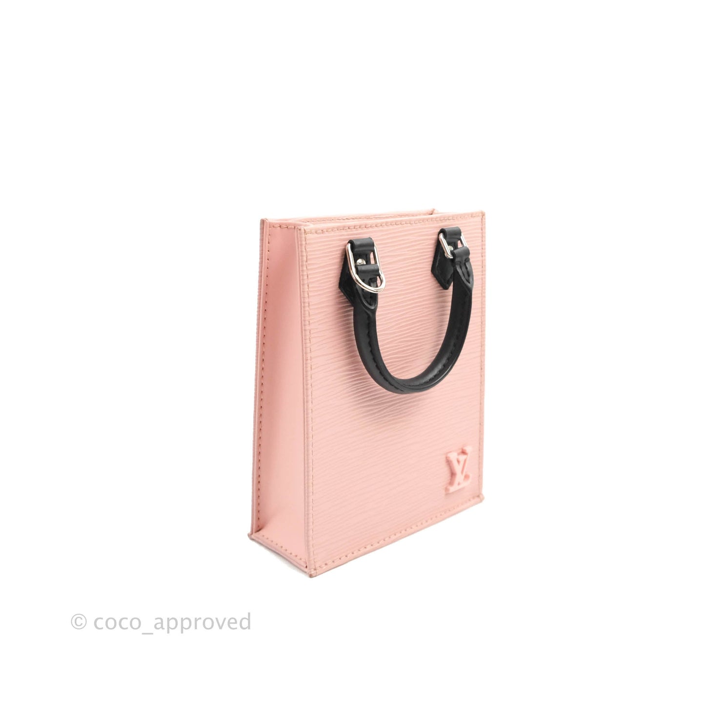 Louis Vuitton Petit Sac Plat Bag Pink Epi
