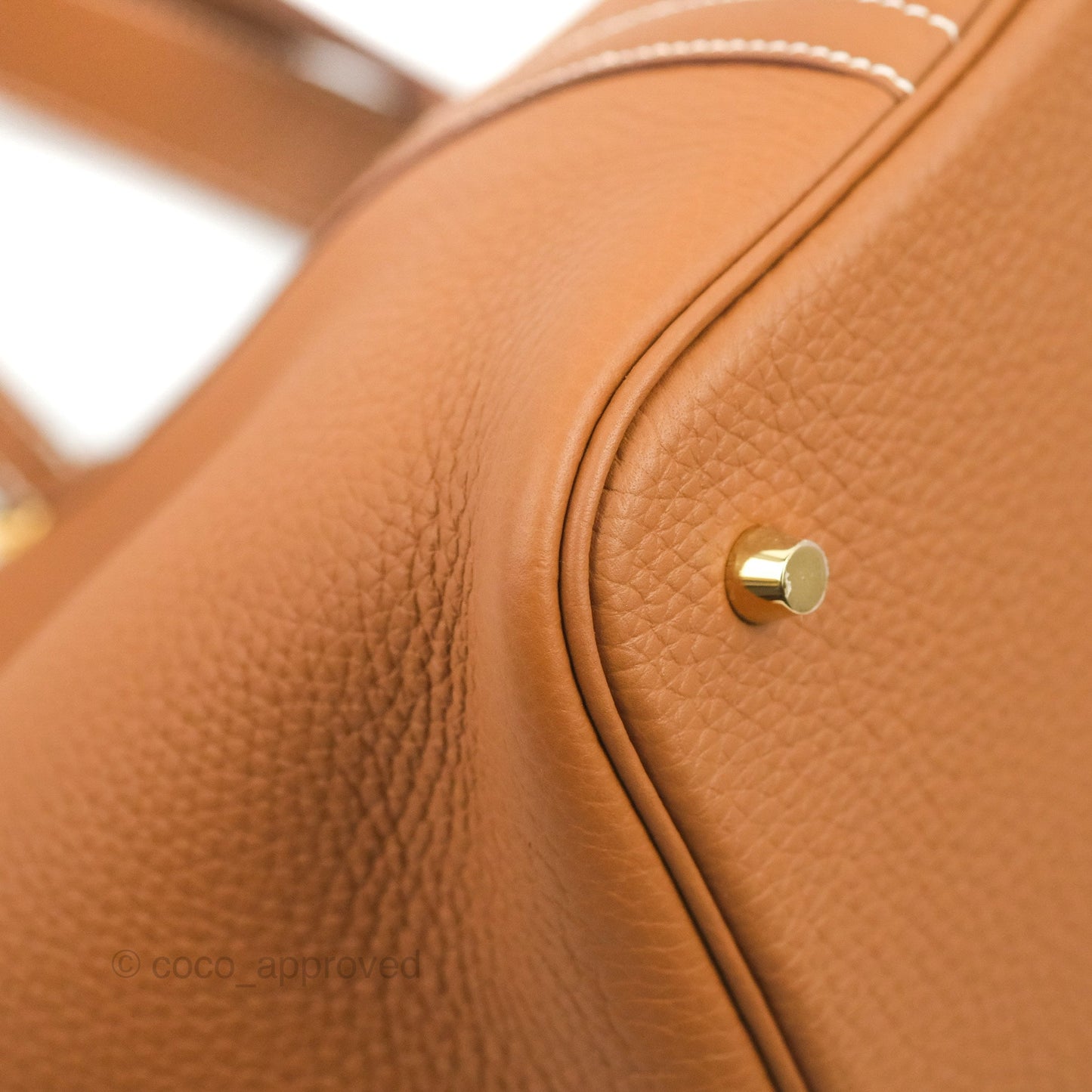 Hermès Picotin 22 Gold Clemence Gold Hardware