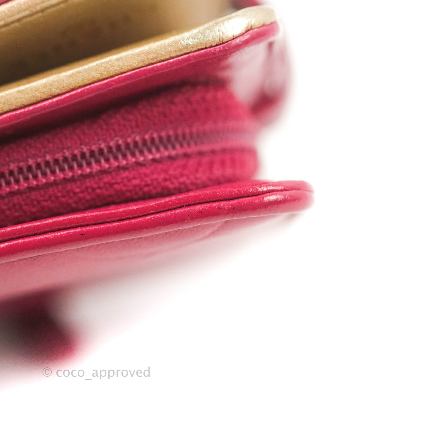 Chanel Wallet in Pink Camellia Embossed Lambskin