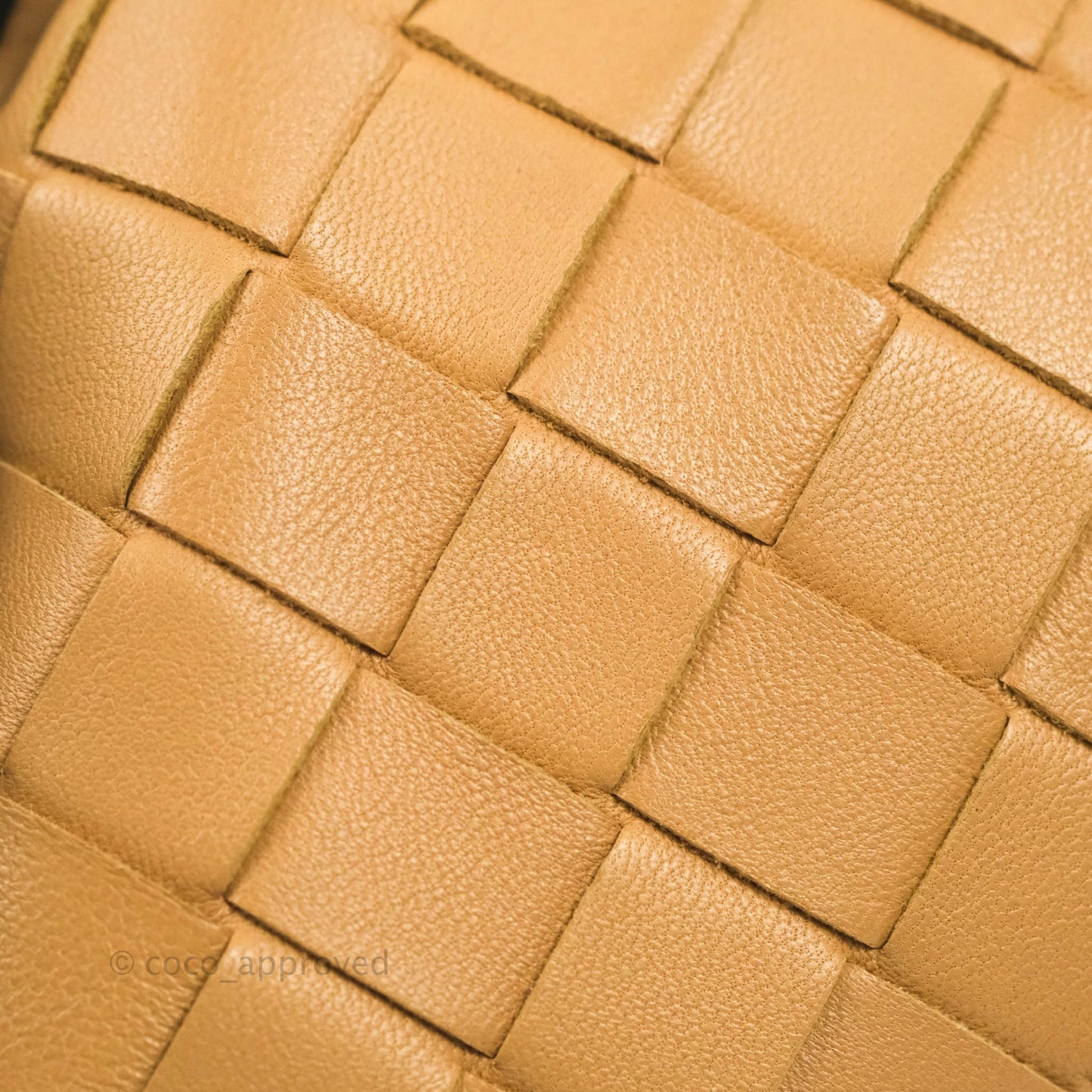 Bottega Veneta Nappa Intrecciato The Mini Pouch Carmel