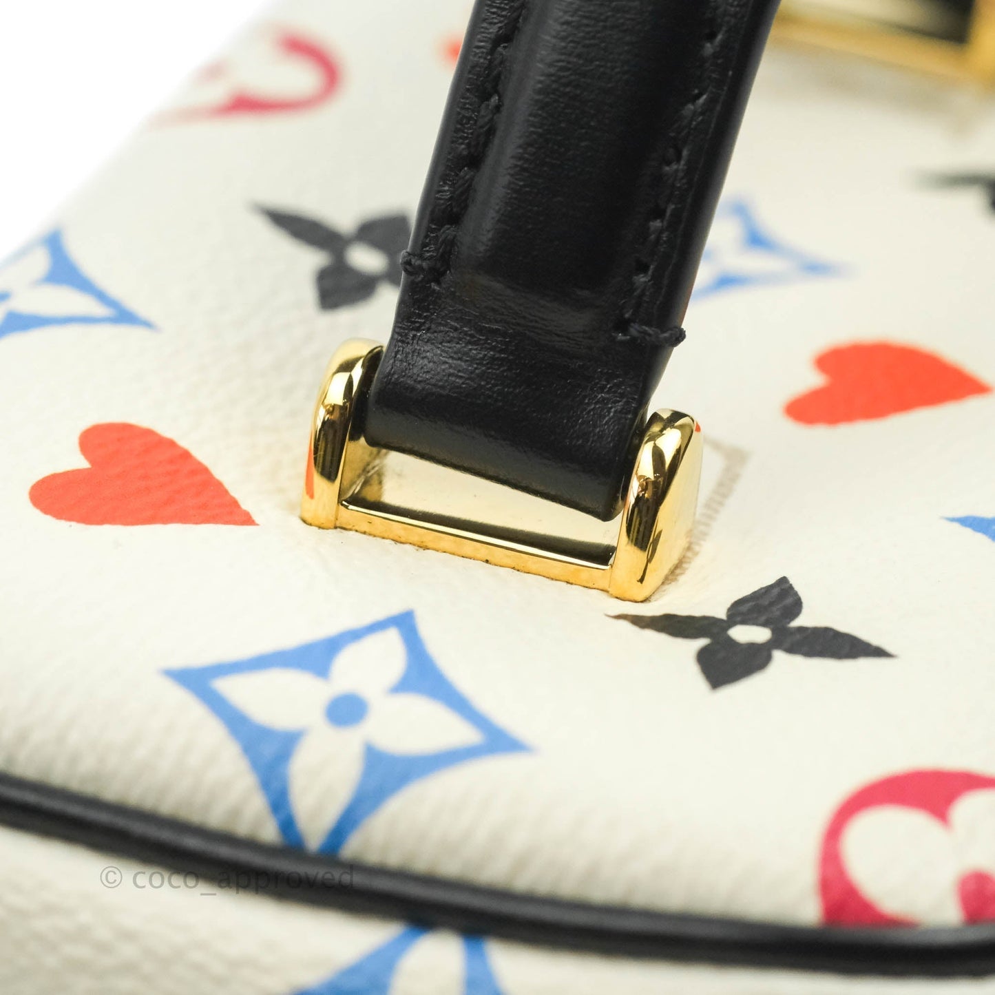 Louis Vuitton Game On Vanity PM White Heart Monogram