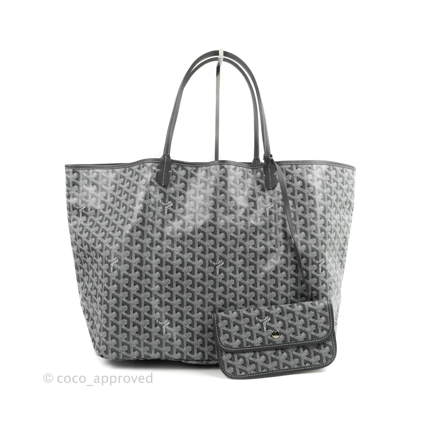 Goyard St. Louis Tote GM Grey
