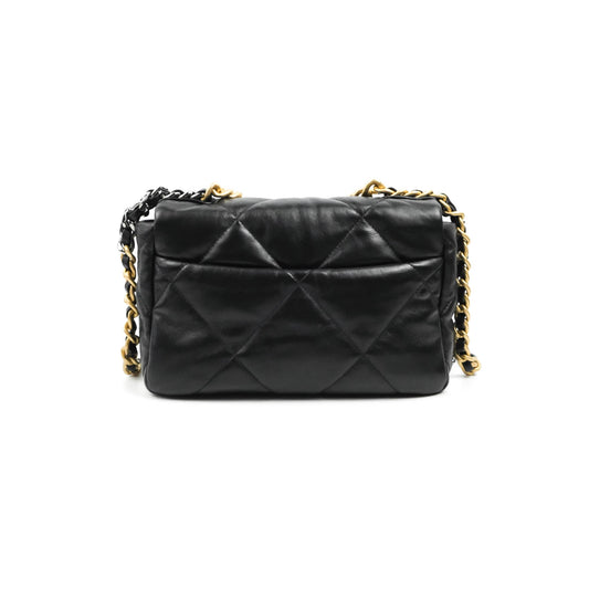 Chanel 19 Small Black Mixed Hardware