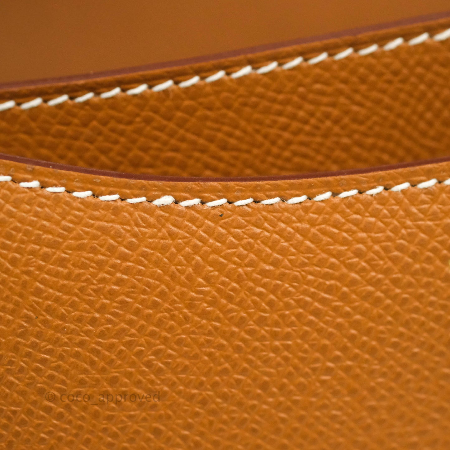 Hermès Constance Mini 18 Gold Epsom Gold Hardware