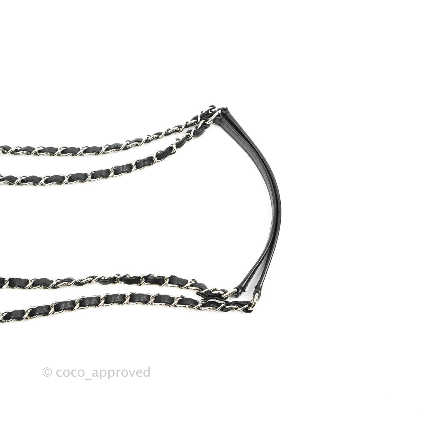 Chanel Quilted Mini Urban Companion Flap Black Calfskin Silver Hardware