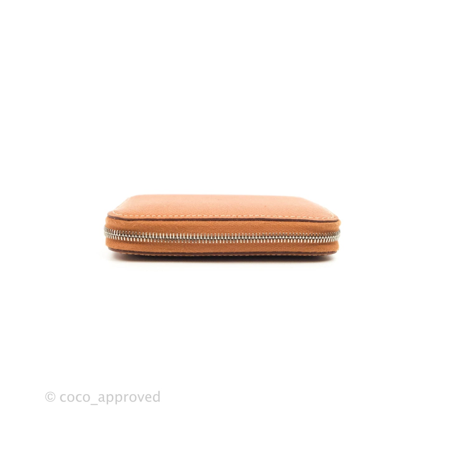 Hermès Silk In Compact Wallet Gold Epsom