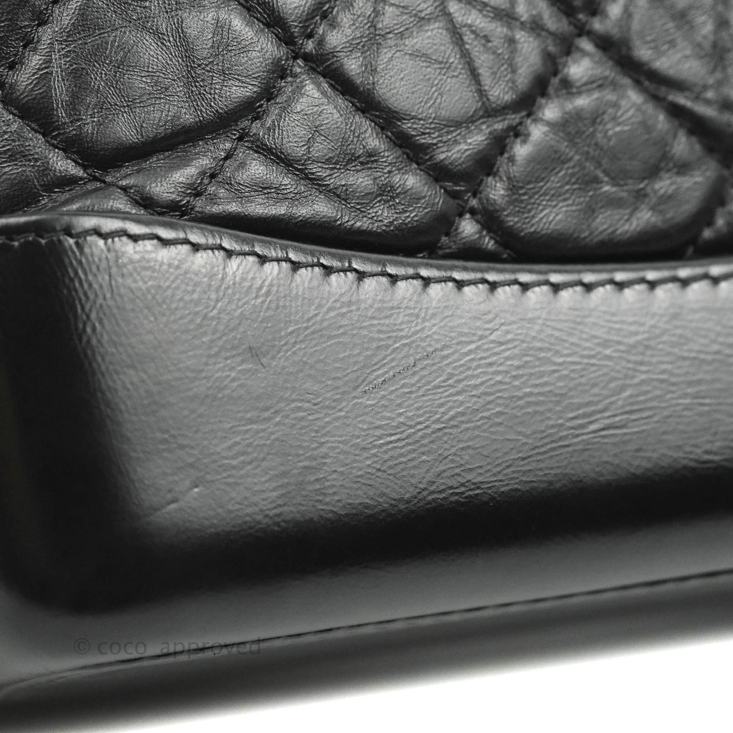 Chanel Small Gabrielle Backpack Black Aged Calfskin