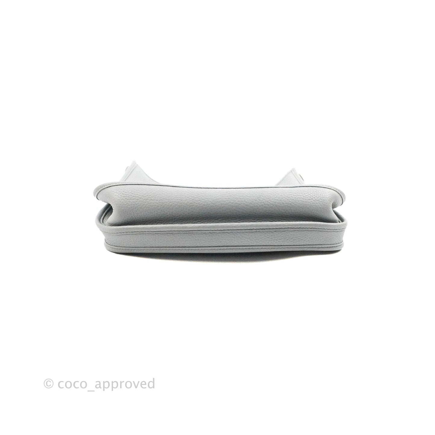 Hermes Evelyne III 29 Bleu Pale Clemence Palladium Hardware