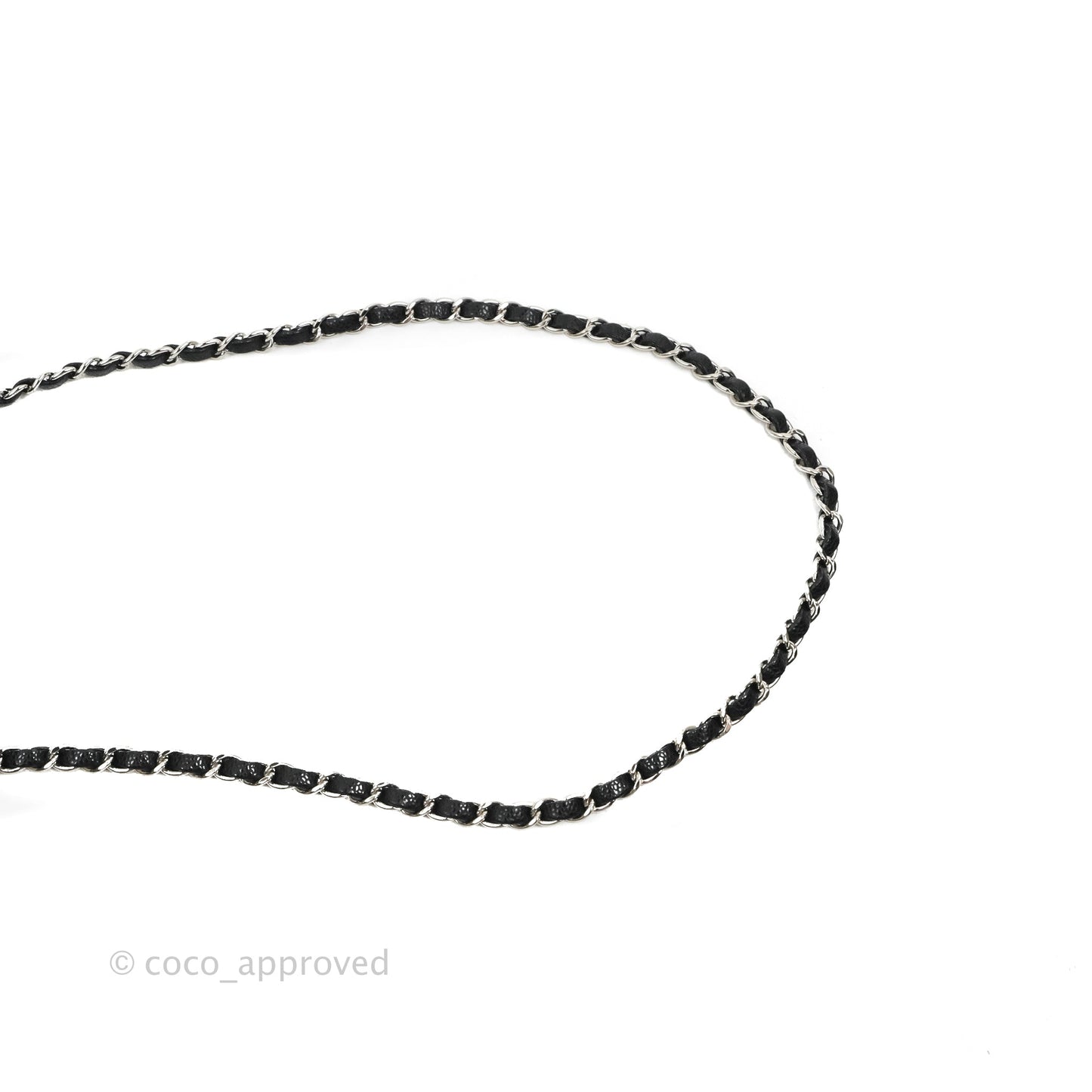 Chanel Quilted Mini Rectangular Black Caviar Silver Hardware