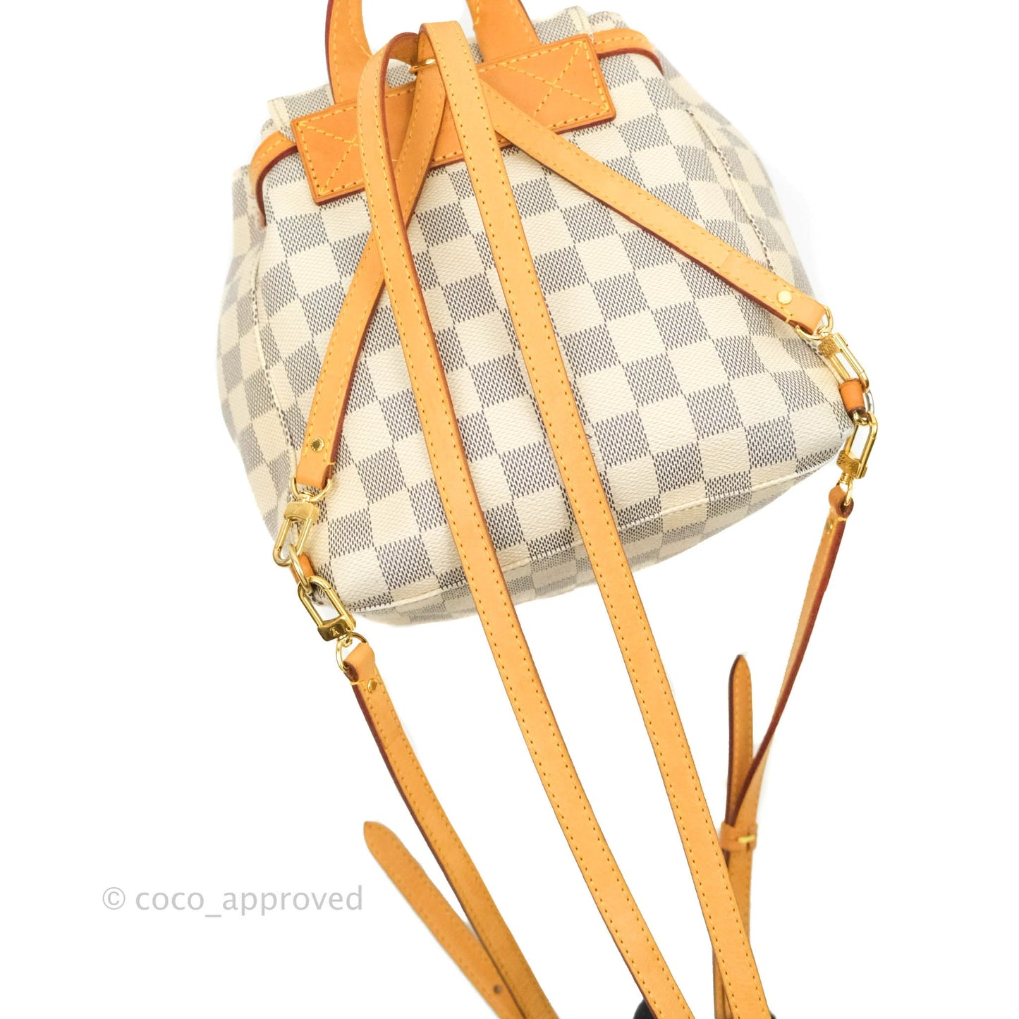 Louis Vuitton Sperone BB Backpack Damier Azur