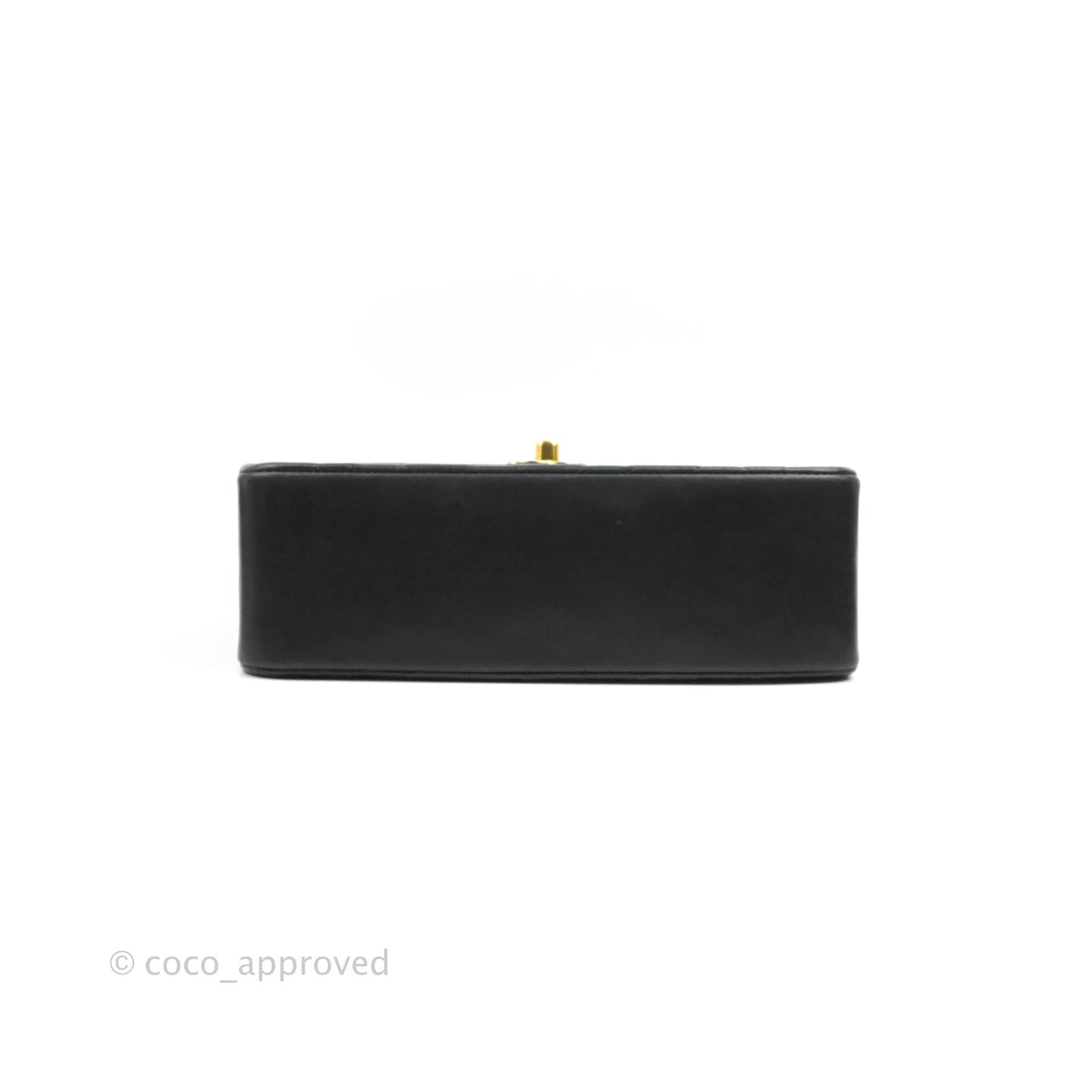 Chanel Black Quilted Lambskin Small Vintage Classic Diana Flap Bag