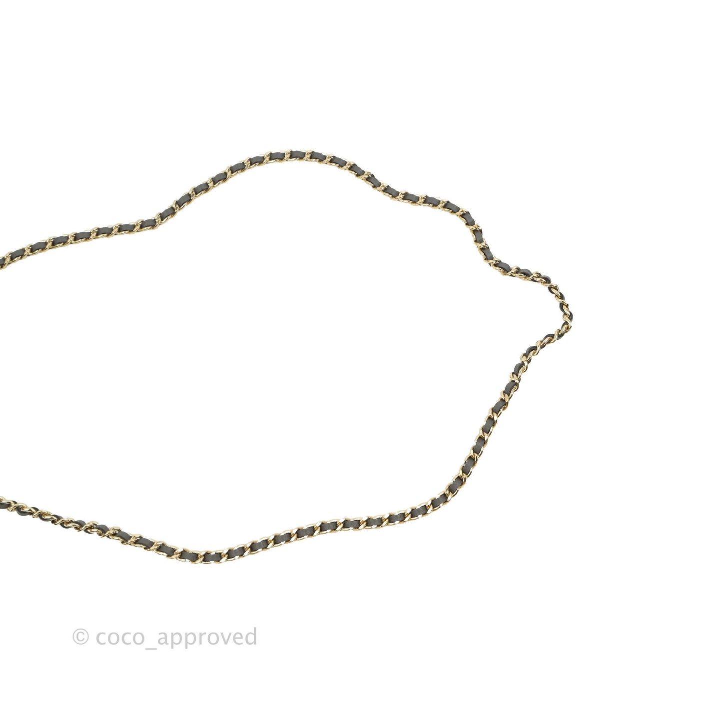 Chanel Mini Top Handle Vanity With Chain Dark Grey Lambskin Gold Hardware