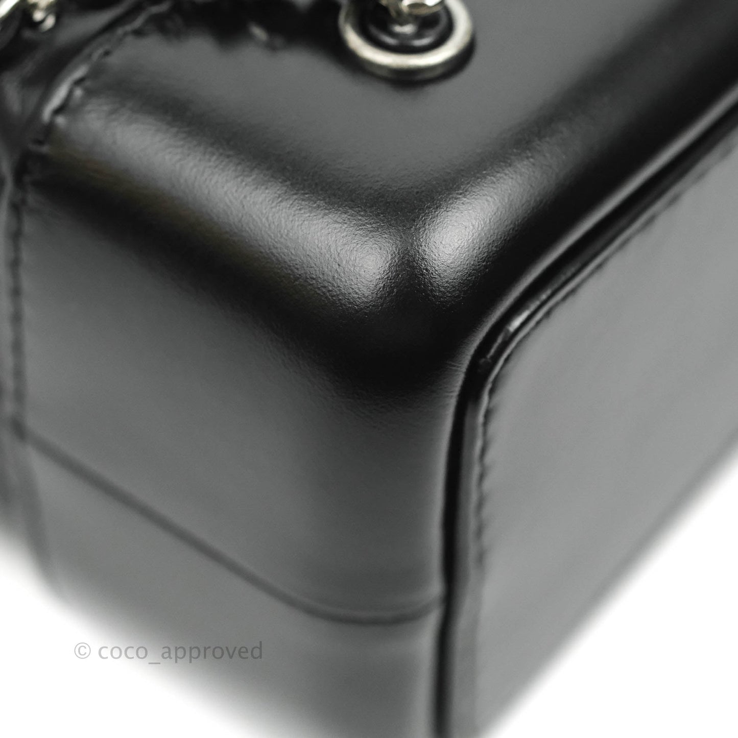 Chanel Small Gabrielle Backpack Black Aged Calfskin