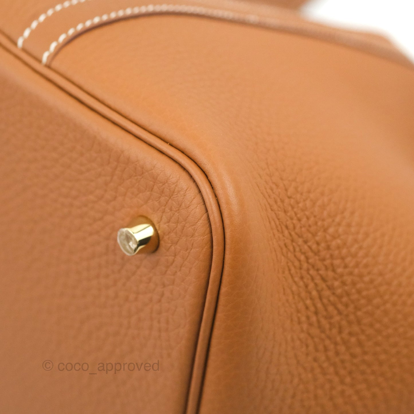 Hermès Picotin 22 Gold Clemence Gold Hardware