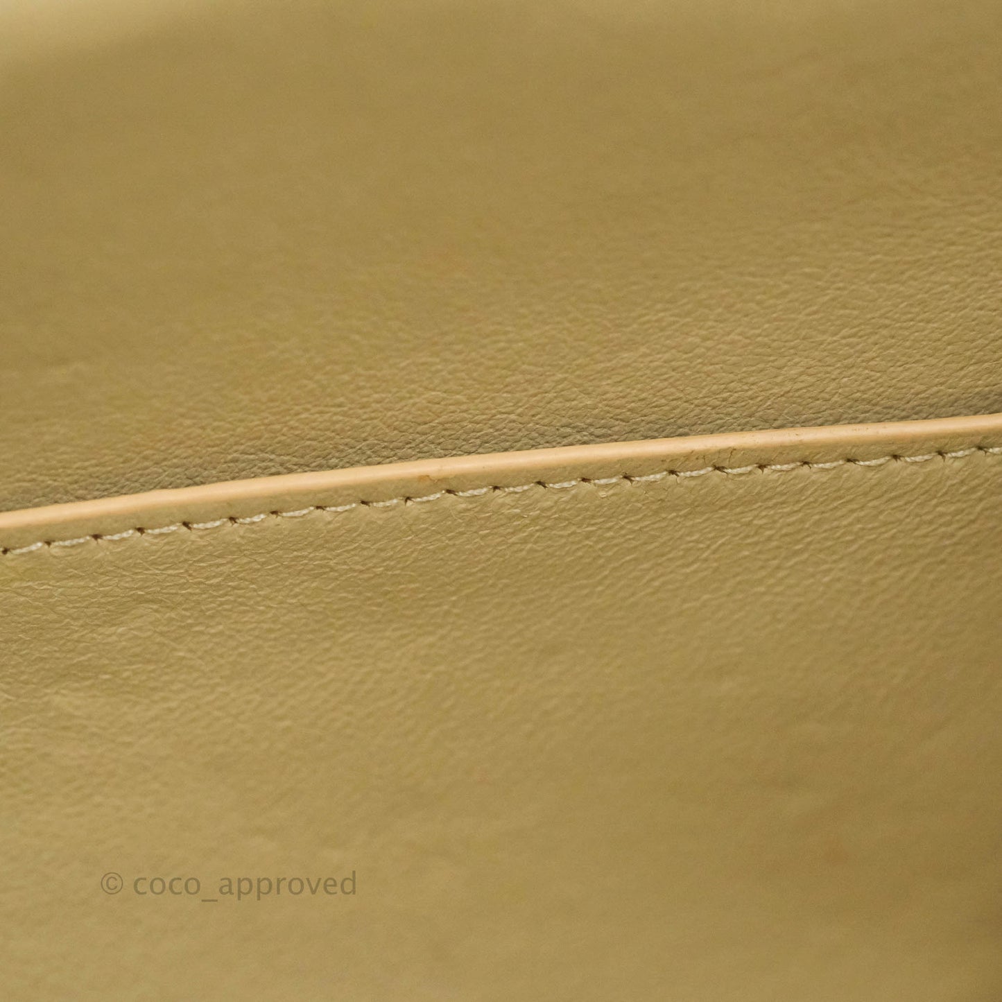Celine Small Sleek Calfskin Tri-Color Trapeze Ivory