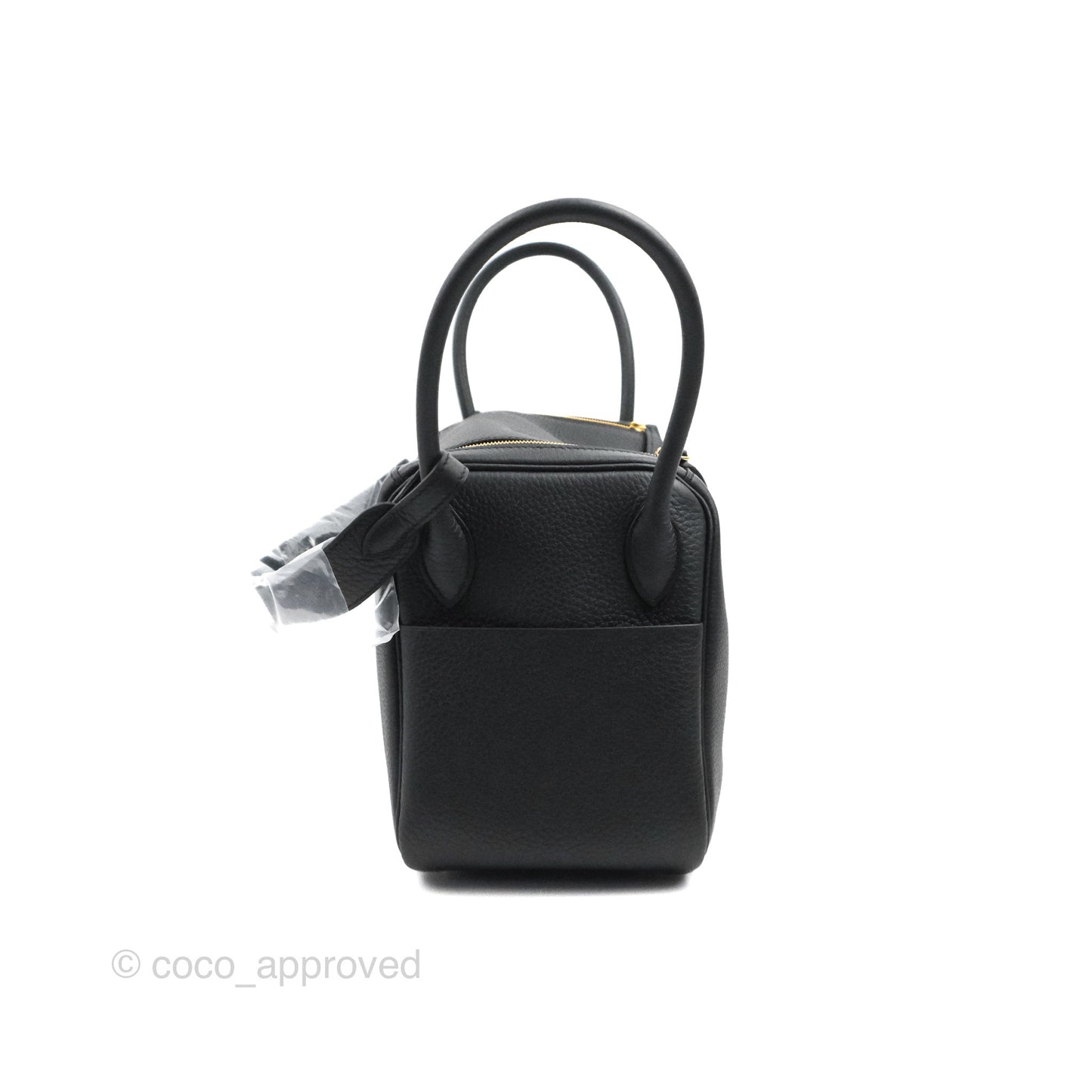 Hermès Lindy 26 Black TC Gold Hardware
