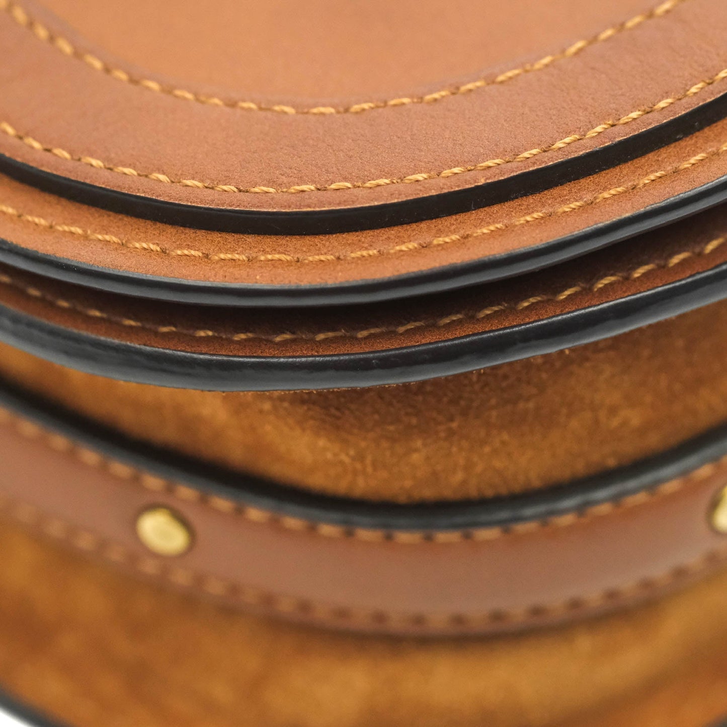 Chloé Nile Crossbody Bag Brown Calfskin