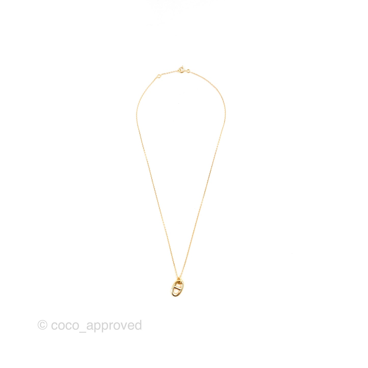 Hermès Farandole Pendant Small Model Gold