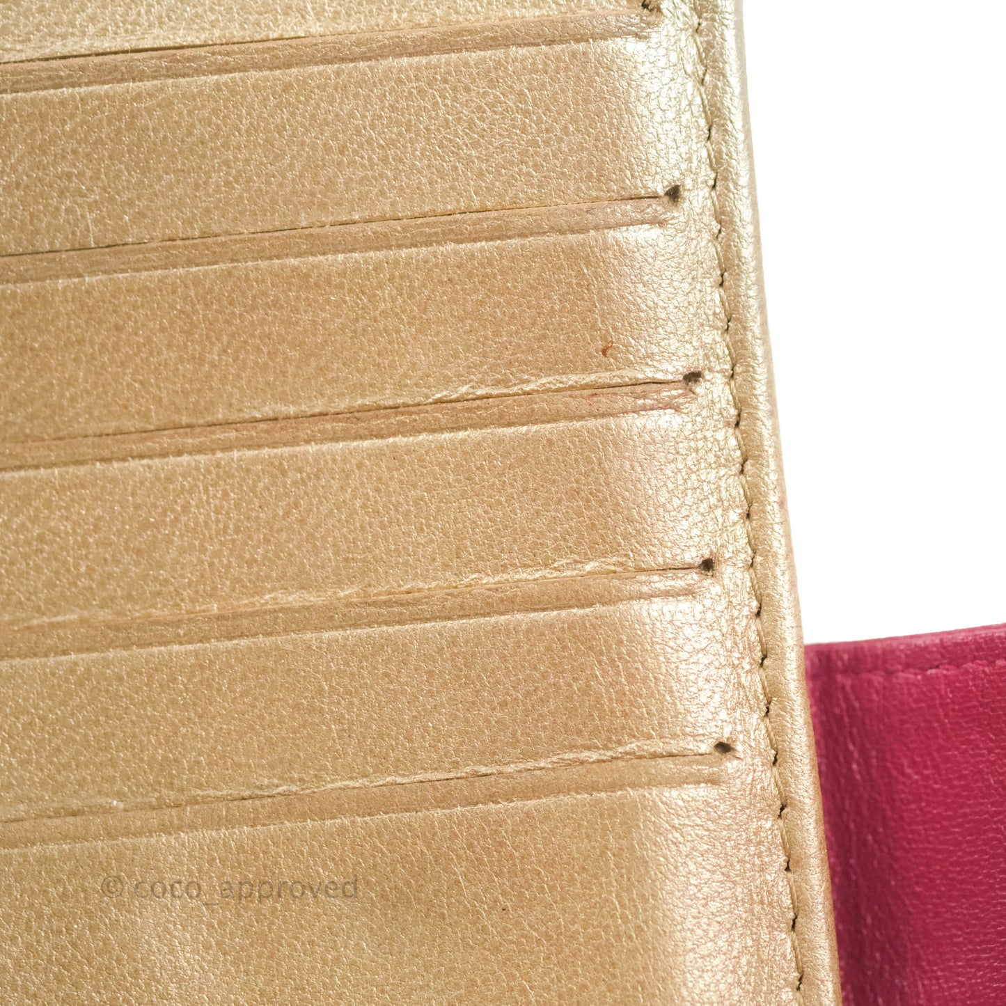 Chanel Wallet in Pink Camellia Embossed Lambskin