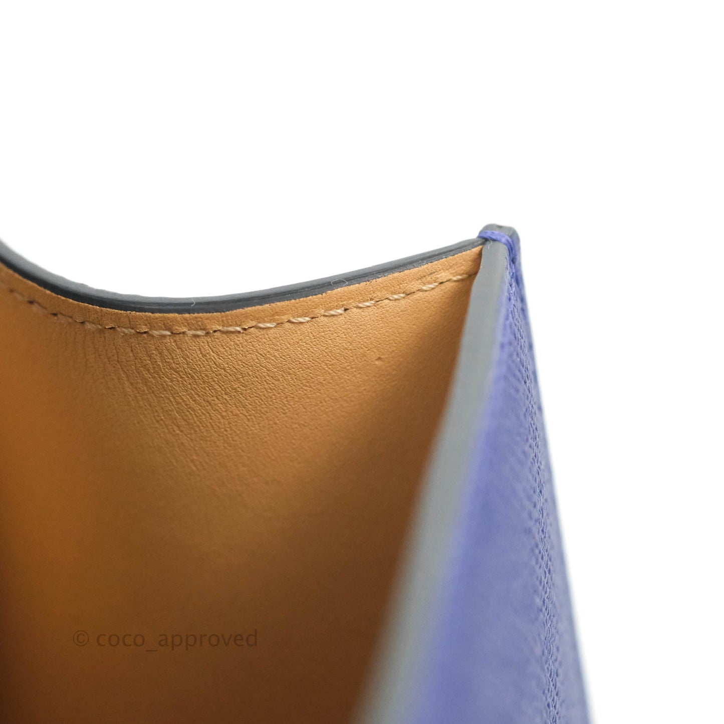 Moynat Gabrielle PM Bag Blue Calfskin Silver Hardware