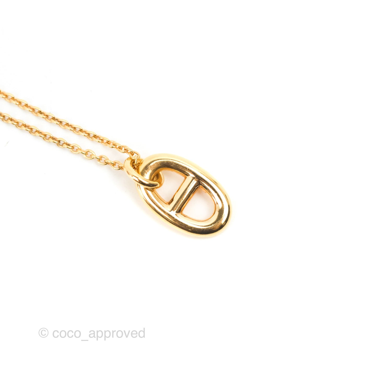 Hermès Farandole Pendant Small Model Gold
