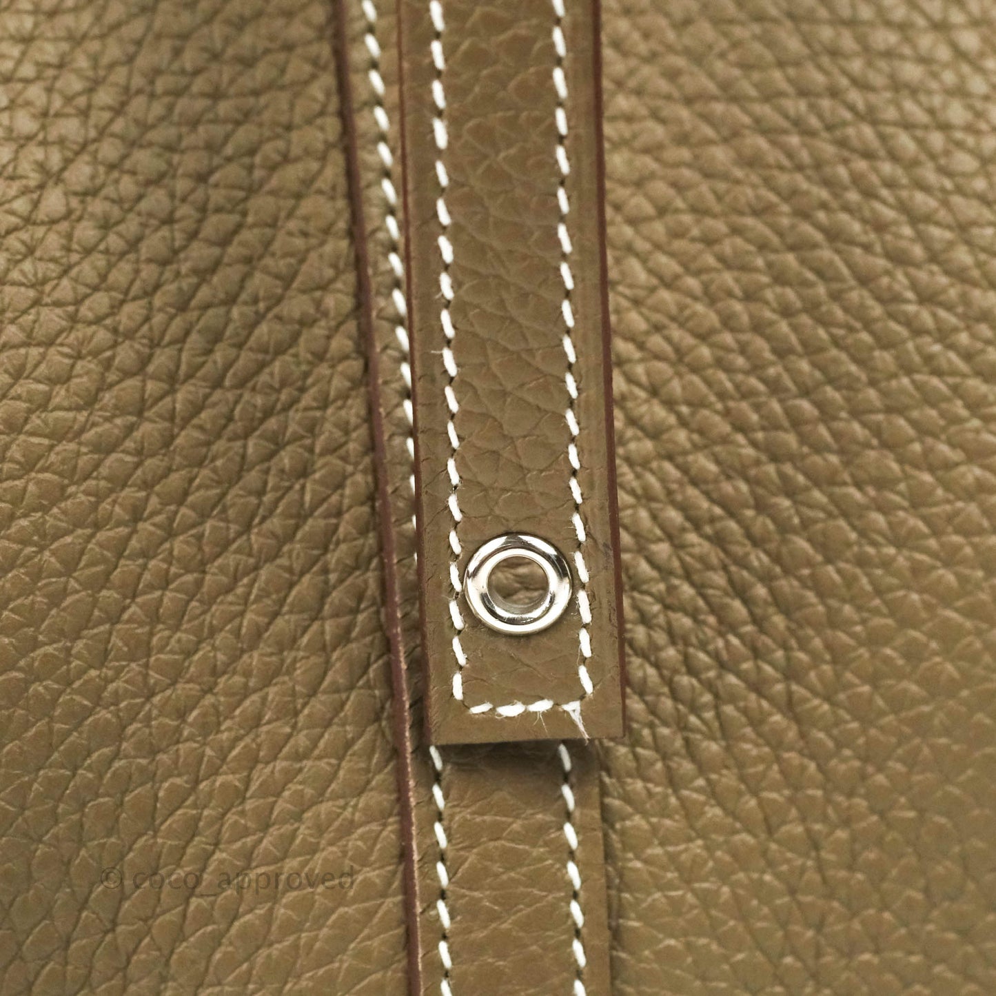 Hermès Picotin Lock 18 Etoupe Clemence Palladium Hardware