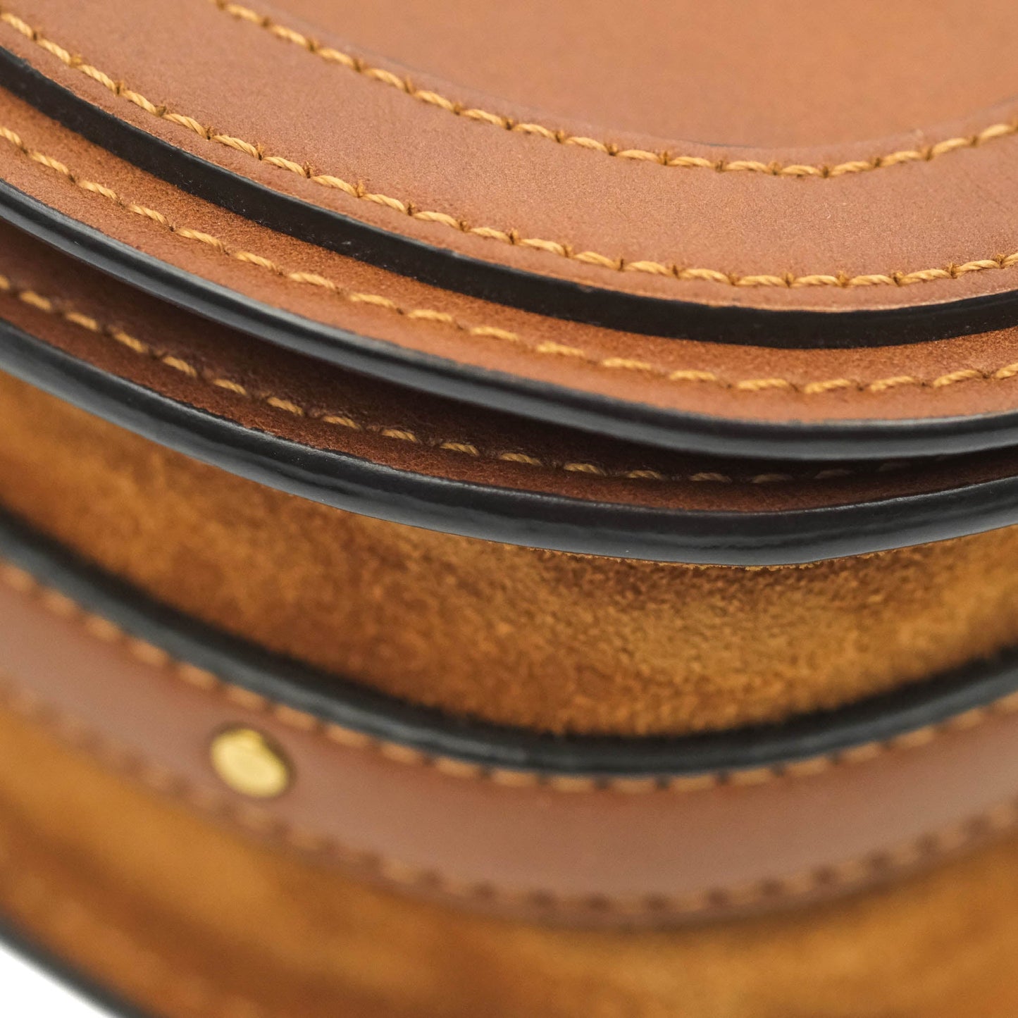 Chloé Nile Crossbody Bag Brown Calfskin