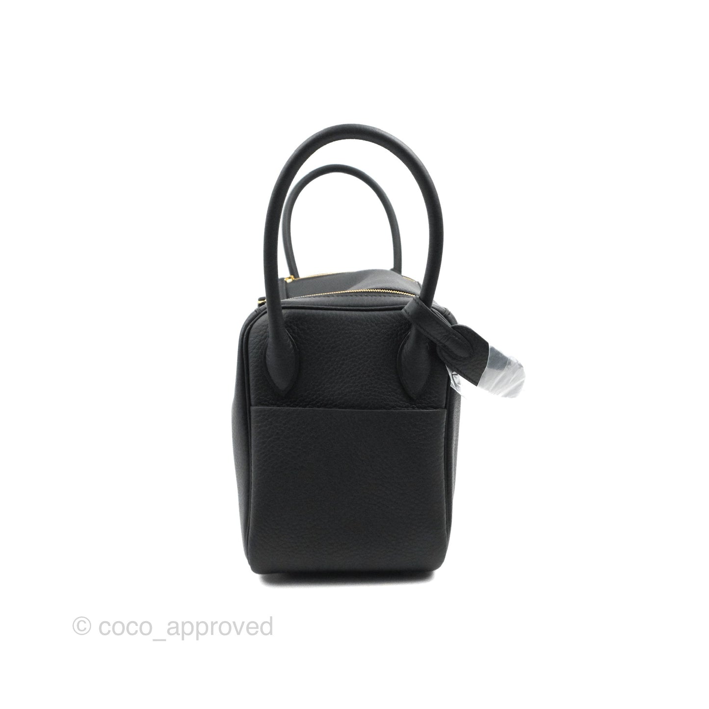 Hermès Lindy 26 Black TC Gold Hardware