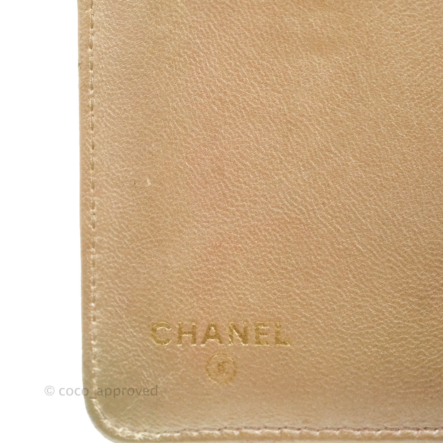 Chanel Wallet in Pink Camellia Embossed Lambskin