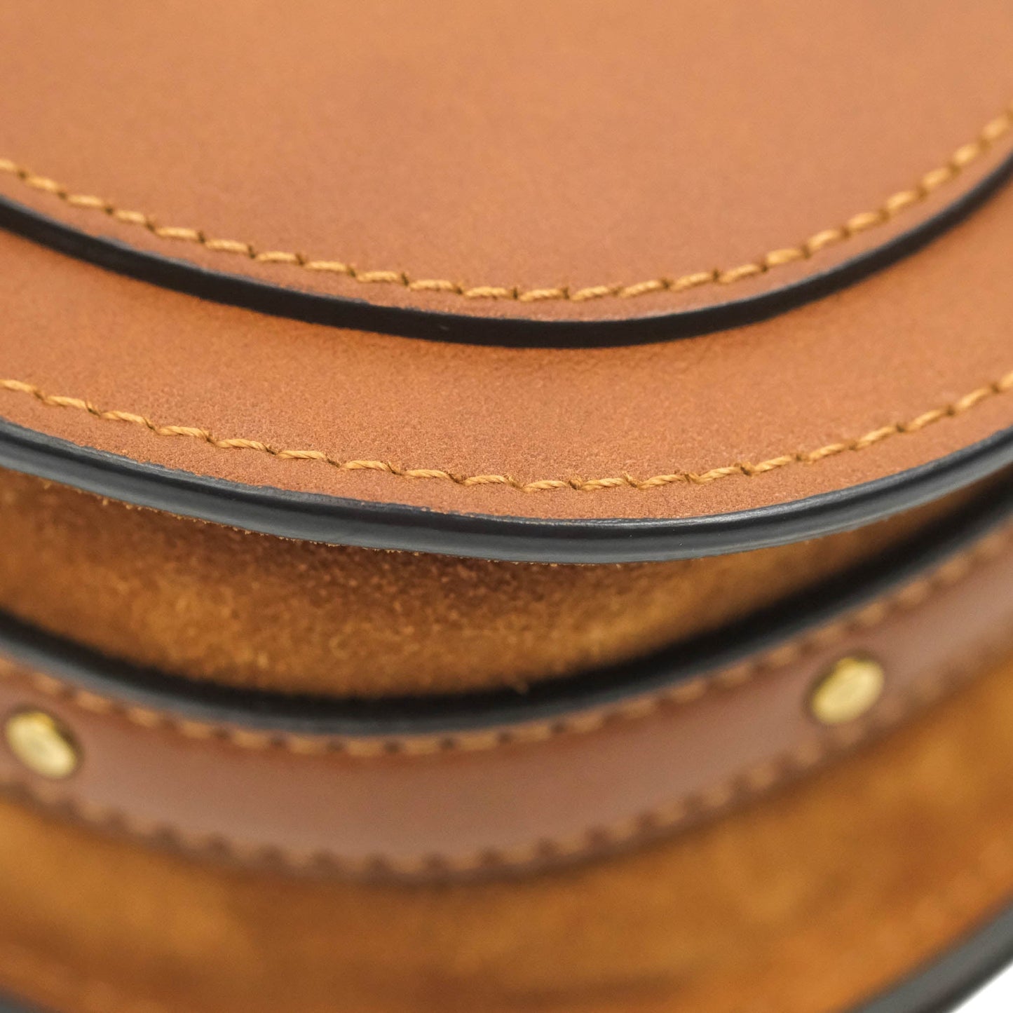 Chloé Nile Crossbody Bag Brown Calfskin