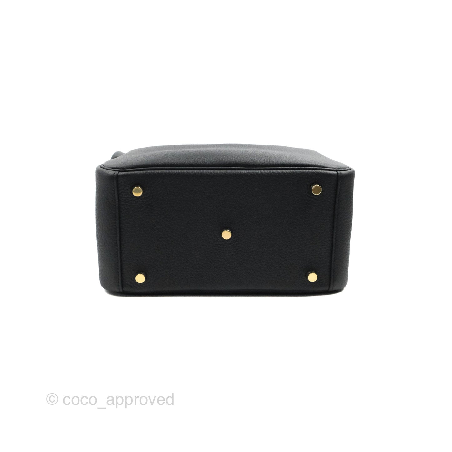 Hermès Lindy 26 Black TC Gold Hardware