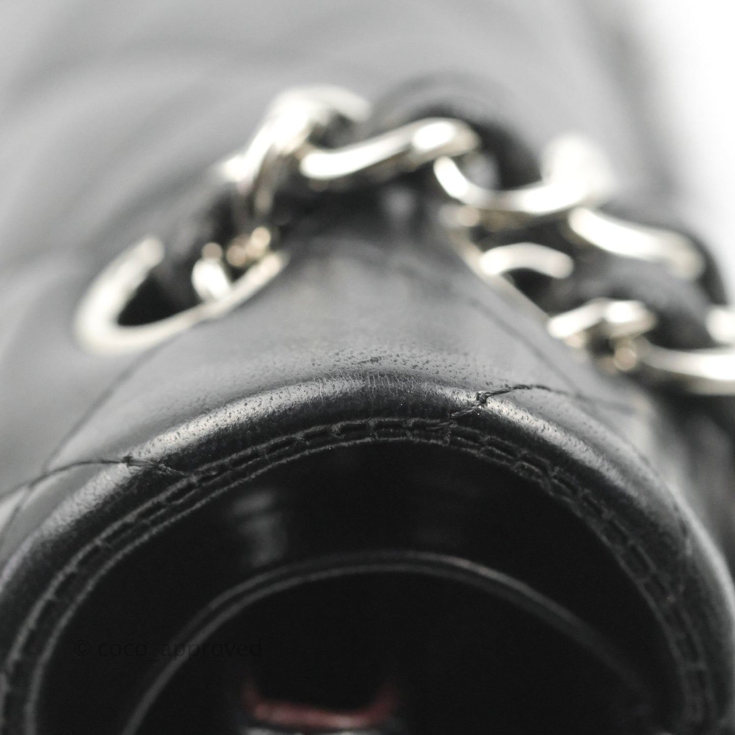 Chanel Jumbo Double Flap Black Lambskin Silver Hardware⁣⁣