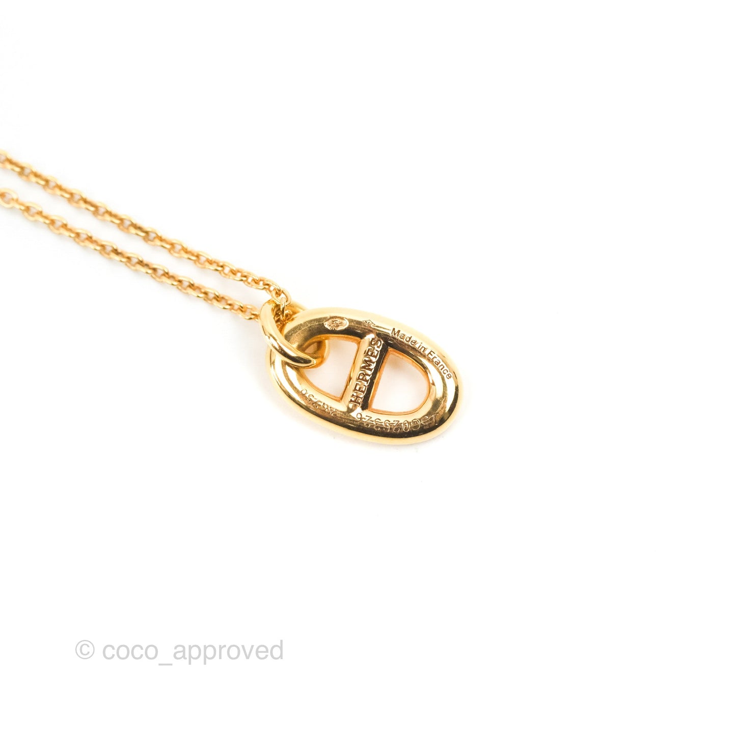Hermès Farandole Pendant Small Model Gold