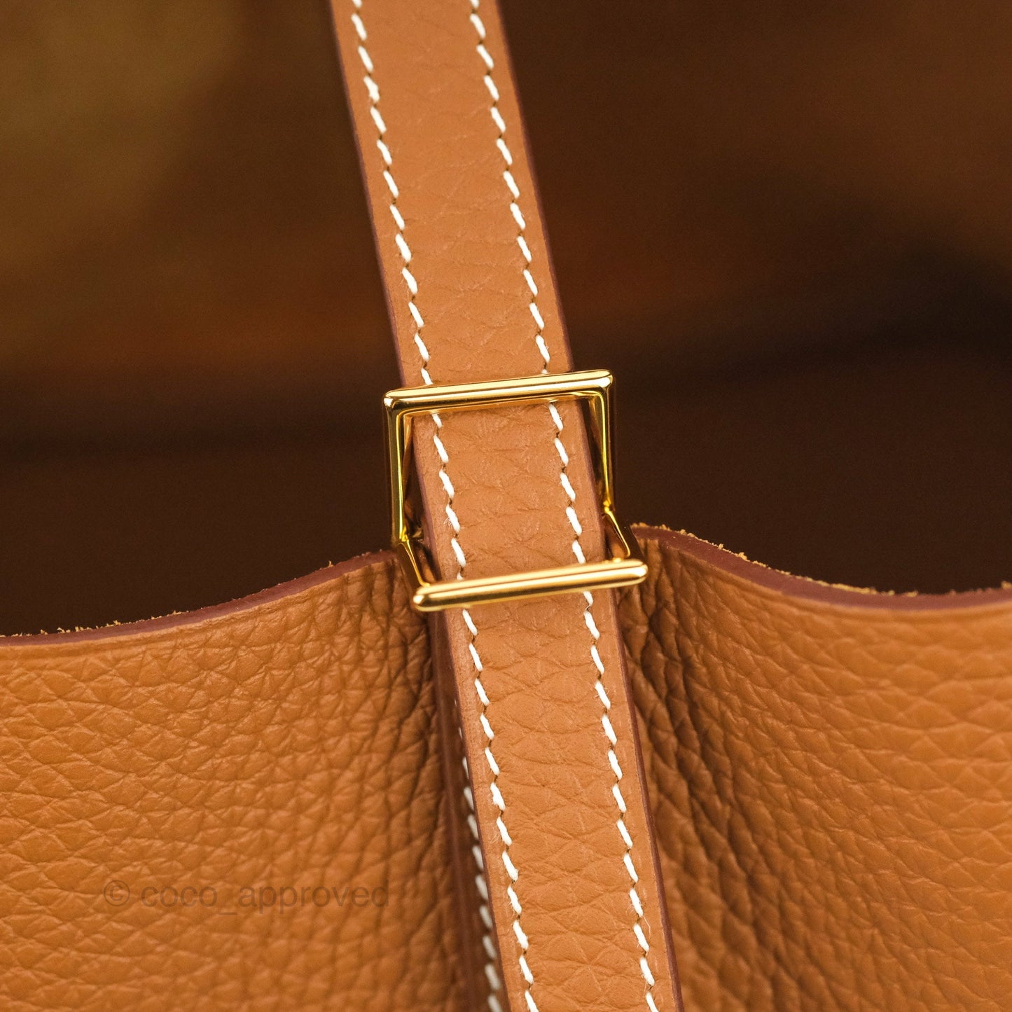 Hermès Picotin 22 Gold Clemence Gold Hardware