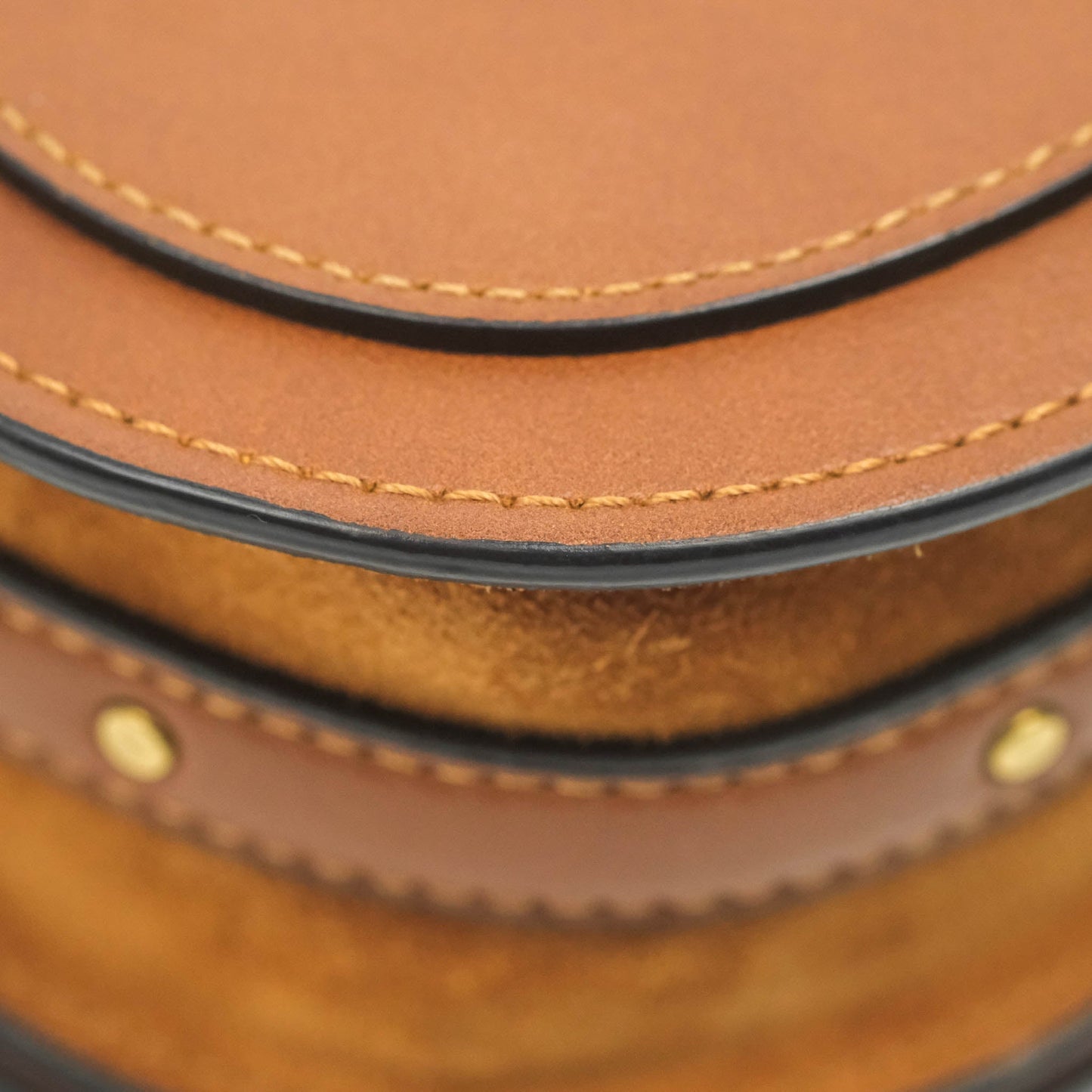 Chloé Nile Crossbody Bag Brown Calfskin