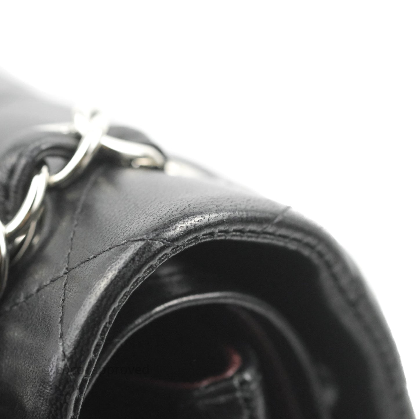 Chanel Jumbo Double Flap Black Lambskin Silver Hardware⁣⁣